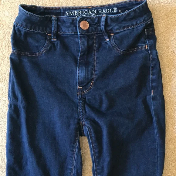 American Eagle sky high legging 00 ae Jeans - Picture 3 of 7